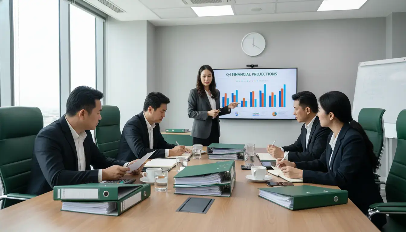 ประชุมเกี่ยวกับภาษี และปิดงบการเงิน สำนักงานบัญชีเชียงใหม่ ซิมเปิล บาลานซ์