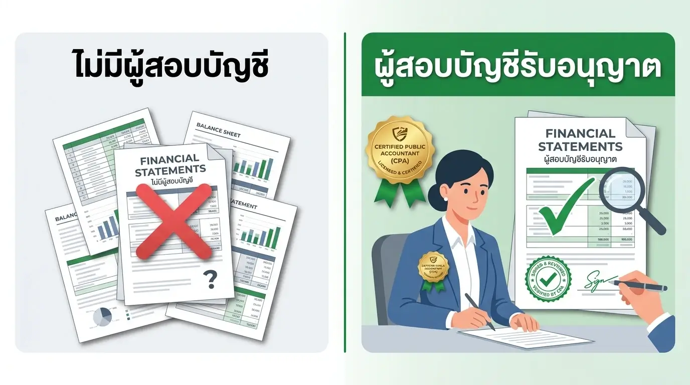 ผู้สอบบัญชี คืออะไร เปรียบเทียบ CPA กับ TA ในประเทศไทย